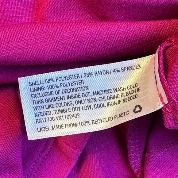 Xhilaration Womens Pink Sleeveless Romper Sz S Crochet-Pockets Comfy Feminine - Picture 4 of 12